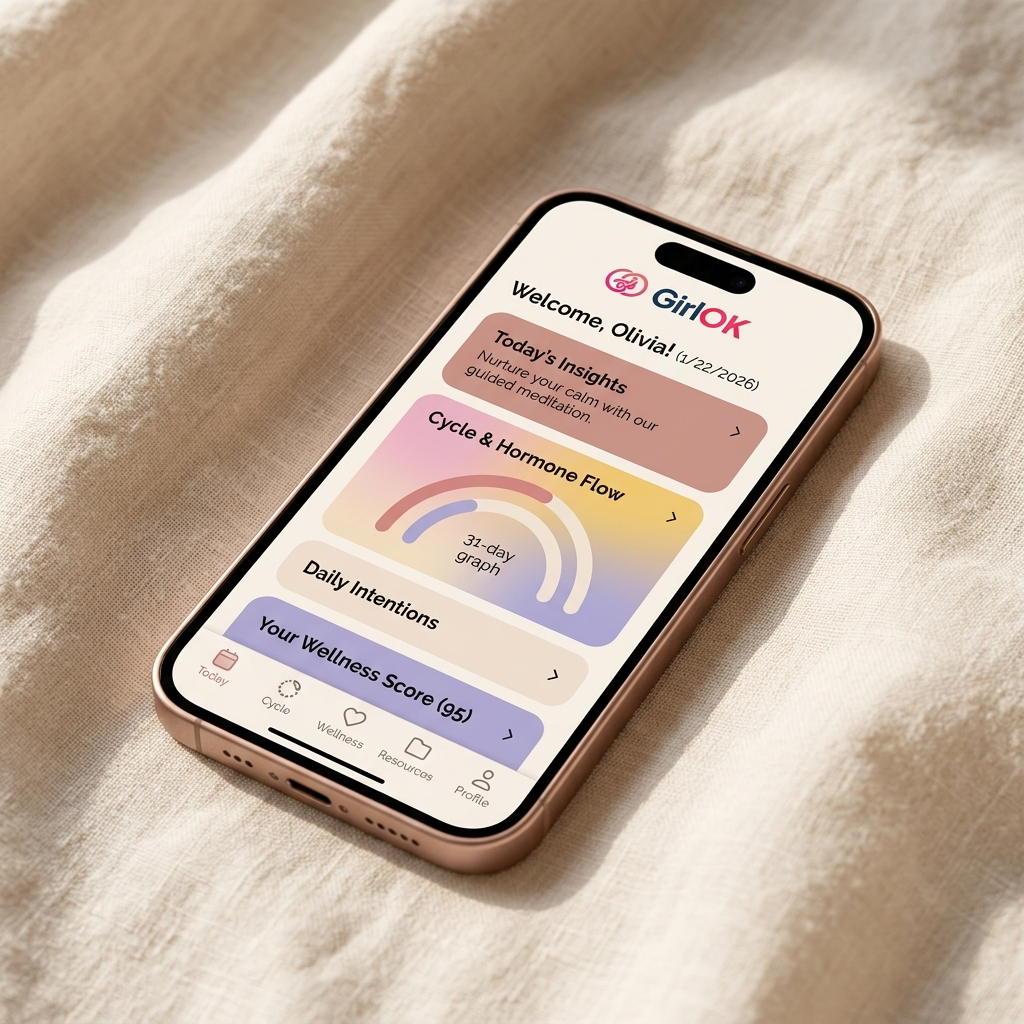 GirlOK Premium App Interface