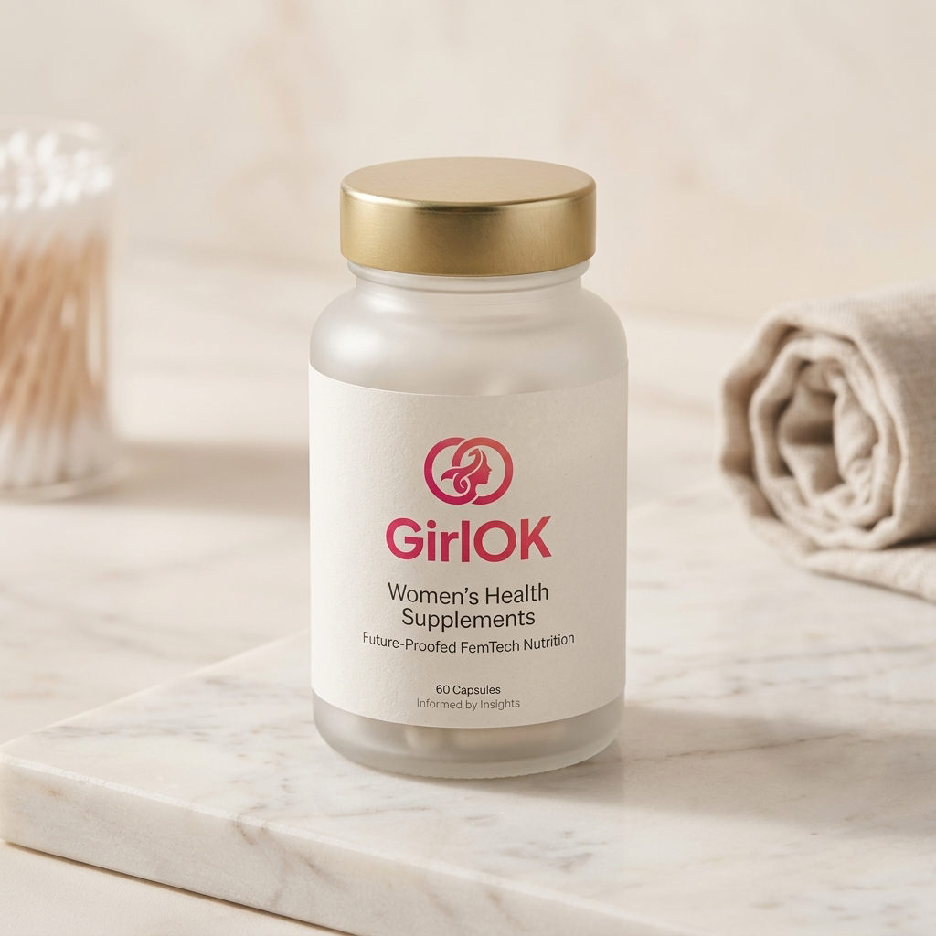 GirlOK Pharma Bottle Design
